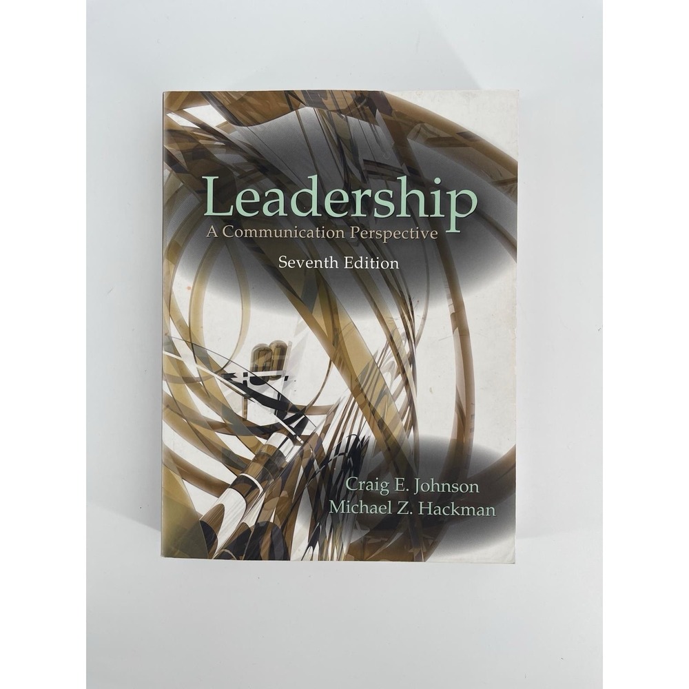 Leadership‎ A Communication Perspective 7th Edition Paperback USA